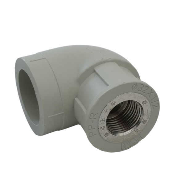 Residential Plumbing PP-R Female Elbow Eco Fontanería Residencial Codo Hembra PP-R Eco