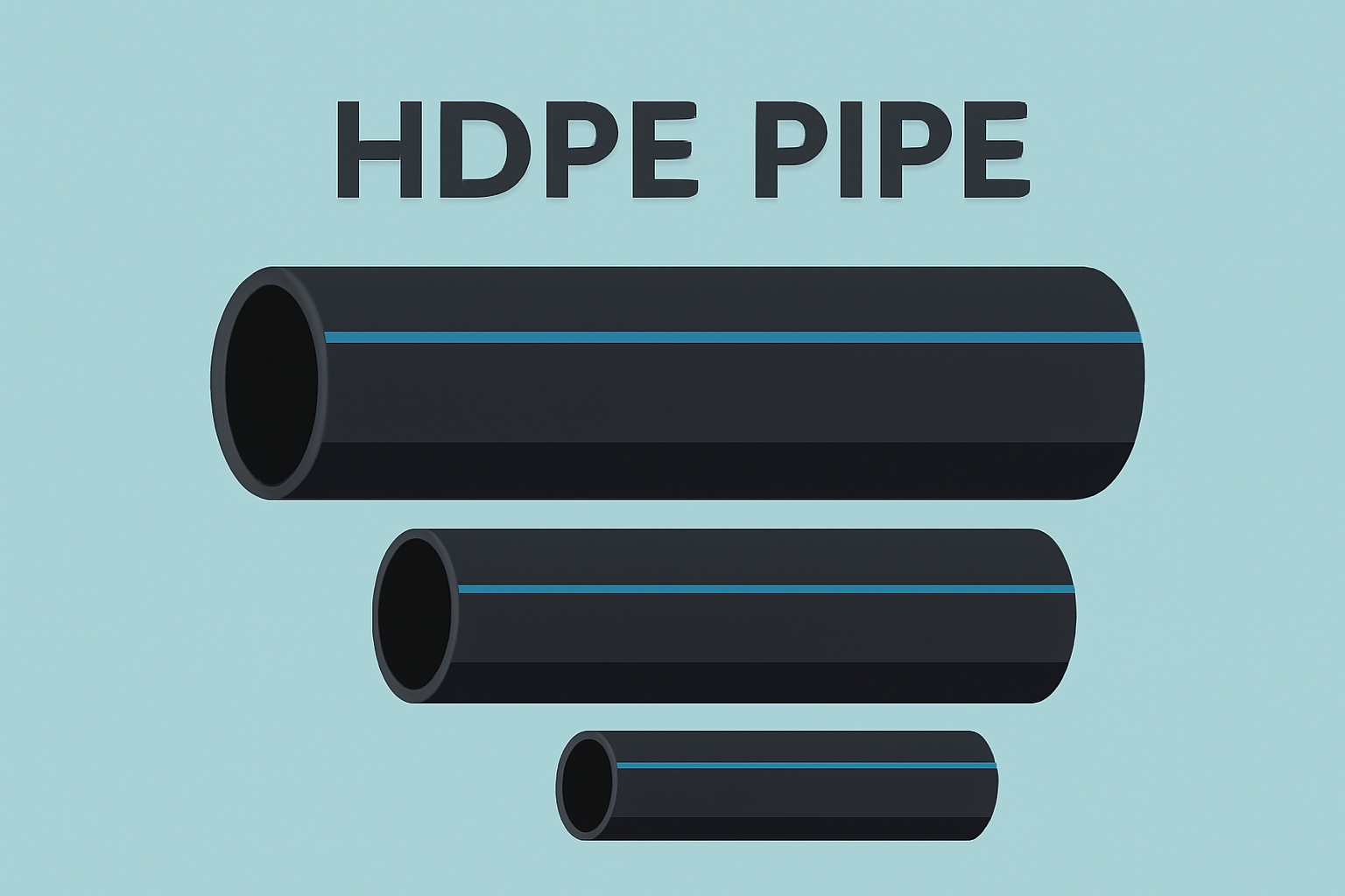 HDPE Pipe Tubería de HDPE