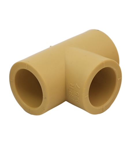 Hot Cold Water PP-R Equal Tee Leak-Proof Agua fría caliente PP-R Camiseta igual a prueba de fugas