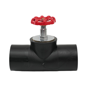 Válvula de cierre resistente a la corrosión de HDPE para agua potable