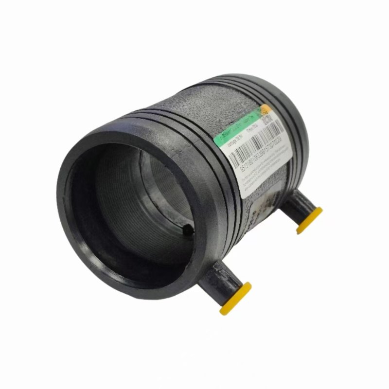 Acoplador fundido HDPE 100 Acoplador de instalación de tuberías de fusión eléctrica de plástico para sistema de suministro de agua
