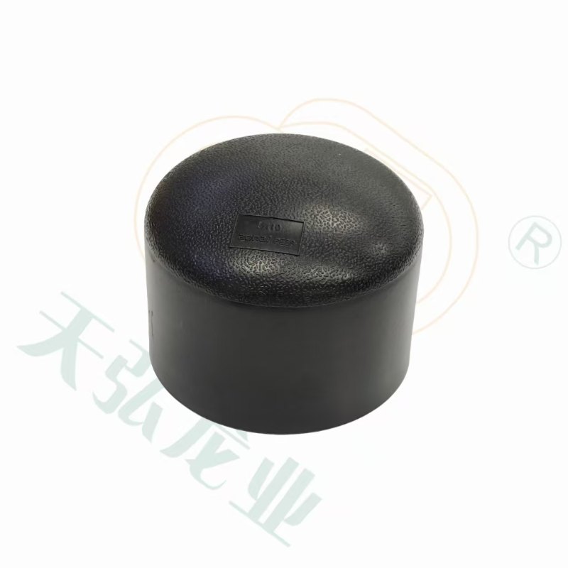  Tapa de extremo de tubo de HDPE DN50-630 de alta calidad para sistemas de suministro de agua 