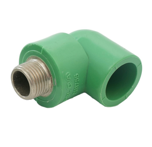 Sistema HVAC PP-R Codo macho de alta presión