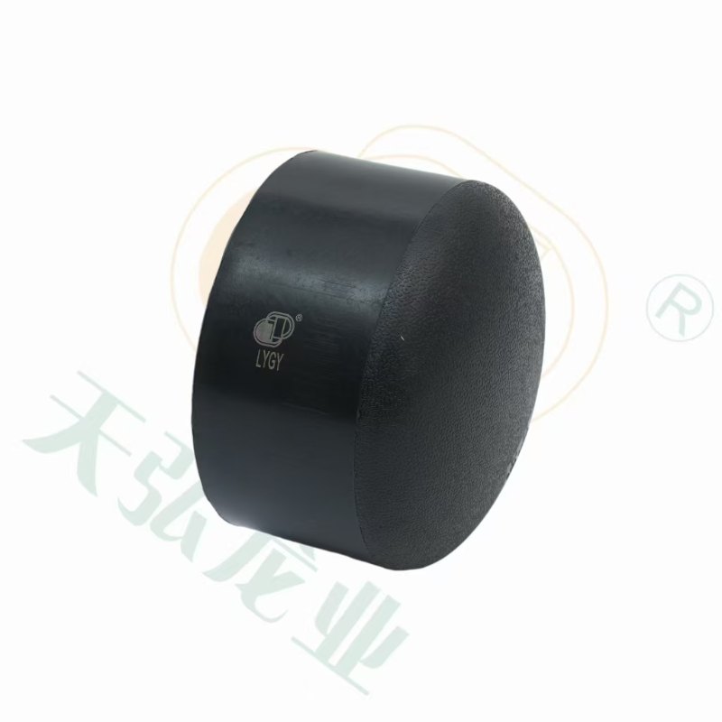  Tapa de extremo de tubo de HDPE DN50-630 de alta calidad para sistemas de suministro de agua 