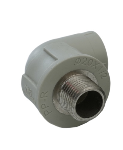 Sistema HVAC PP-R Codo macho de alta presión