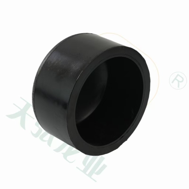  Tapa de extremo de tubo de HDPE DN50-630 de alta calidad para sistemas de suministro de agua 
