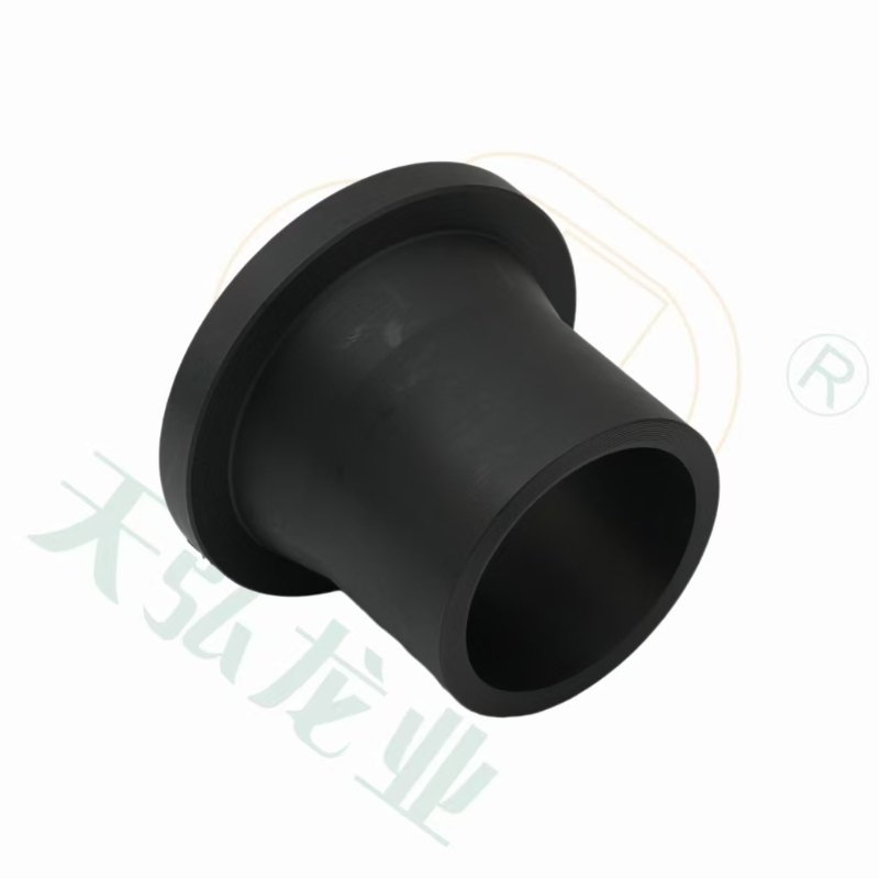Adaptador de brida de HDPE de cuello corto para agua fría