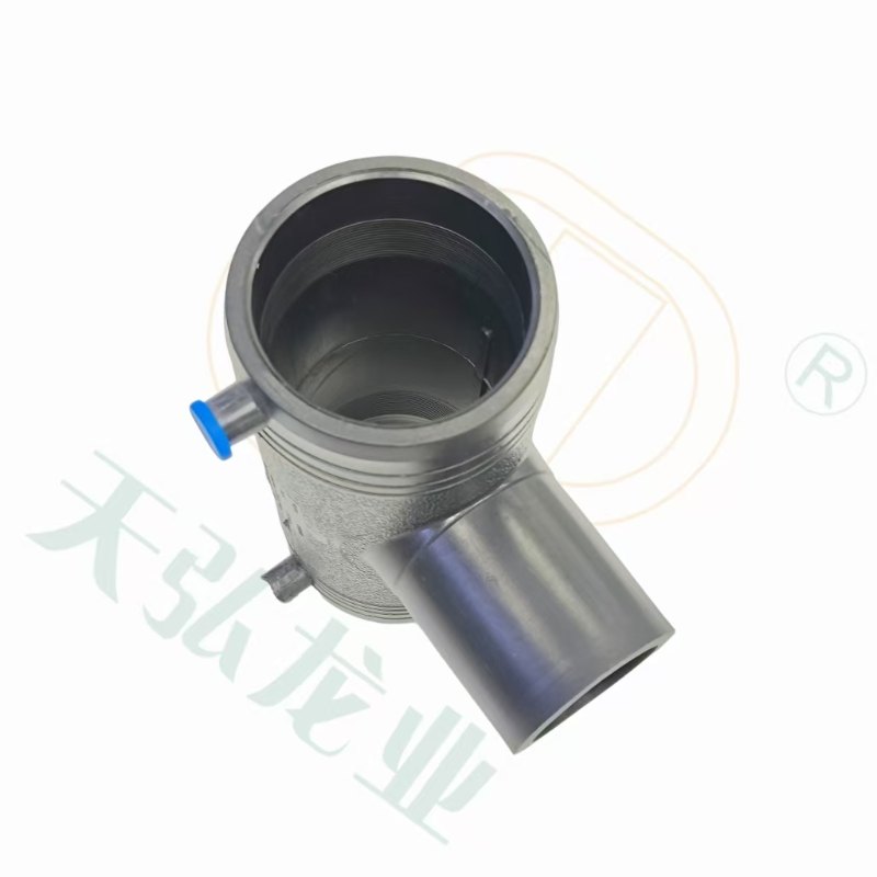 Camiseta igual de fusión a tope por electrofusión HDPE100 para suministro de agua HDPE100