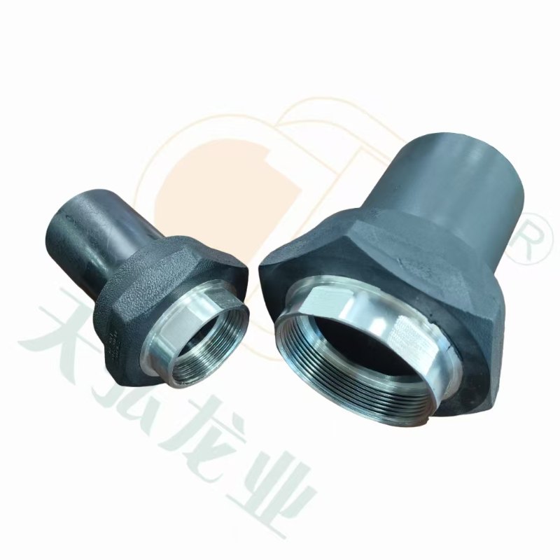 Acoplador de rosca hembra de HDPE Lygy, accesorios de tubería de HDPE para suministro de agua