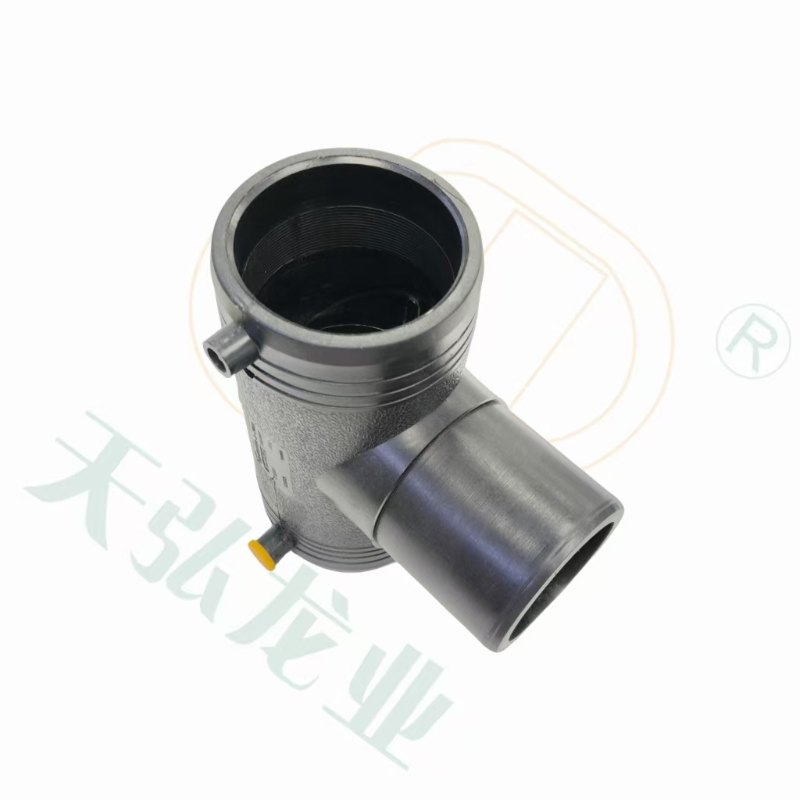 Camiseta igual de fusión a tope por electrofusión HDPE100 para suministro de agua HDPE100