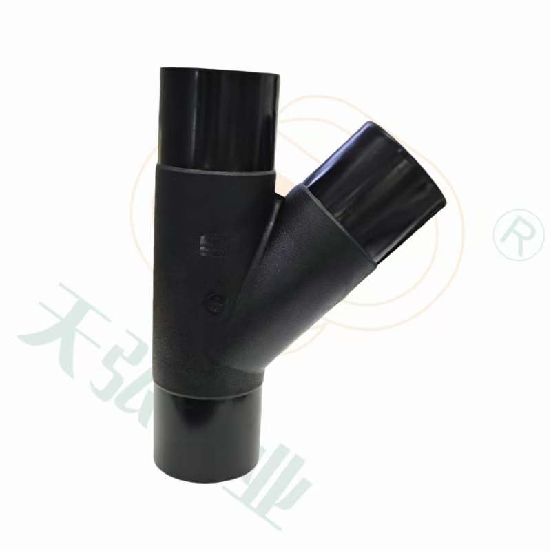 Camiseta inclinada de fusión a tope de alta presión de HDPE