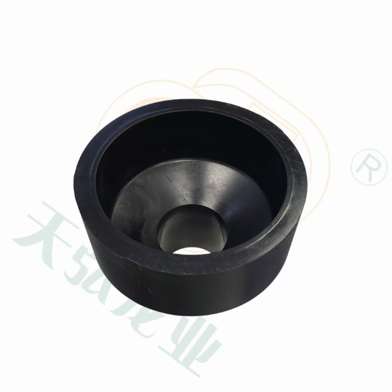 Acoplador reductor de polietileno para tubería de suministro de agua, fusión a tope de HDPE, reductor de polietileno